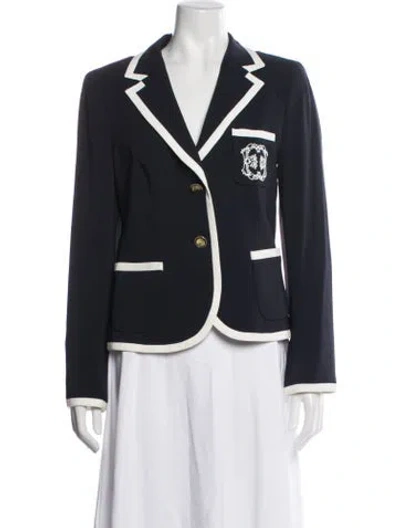 Pre-owned Escada Blazer In Black