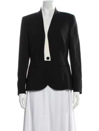 Pre-owned Escada Blazer In Black