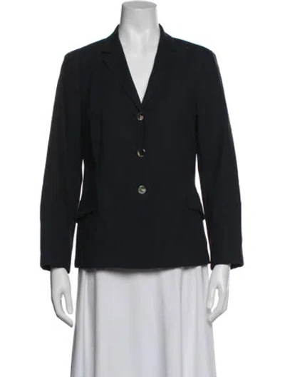 Pre-owned Escada Blazer In Black