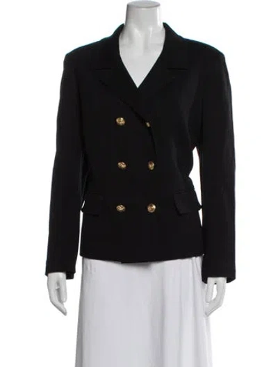 Pre-owned Escada Blazer In Black