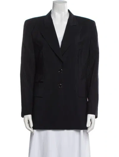 Pre-owned Escada Blazer In Blue