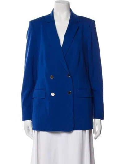 Pre-owned Escada Blazer In Blue
