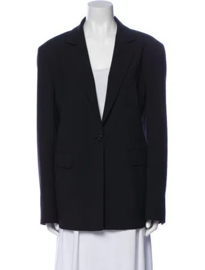 Pre-owned Escada Blazer In Blue
