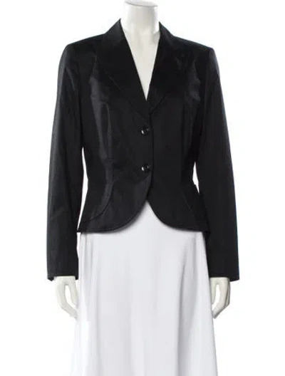 Pre-owned Escada Blazer In Blue