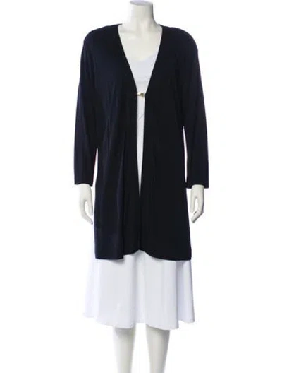 Pre-owned Escada Blazer In Blue