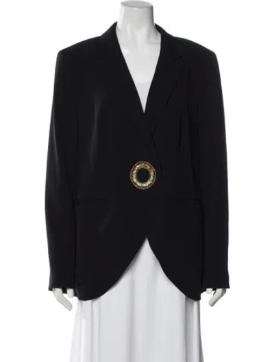 Pre-owned Escada Blazer In Blue