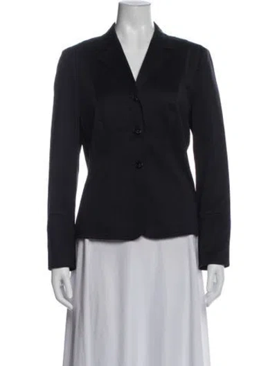 Pre-owned Escada Blazer In Blue