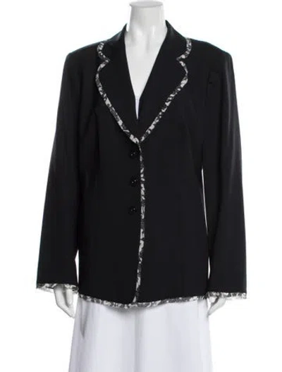 Pre-owned Escada Blazer In Blue