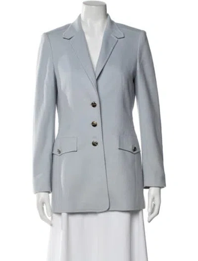 Pre-owned Escada Blazer In Blue