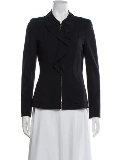 Pre-owned Escada Blazer In Blue