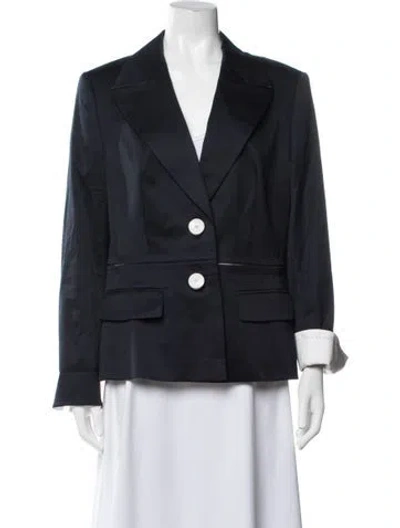 Pre-owned Escada Blazer In Blue