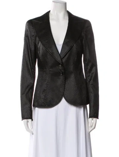 Pre-owned Escada Blazer In Brown