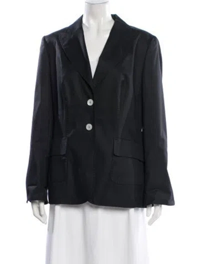 Pre-owned Escada Blazer In Gray