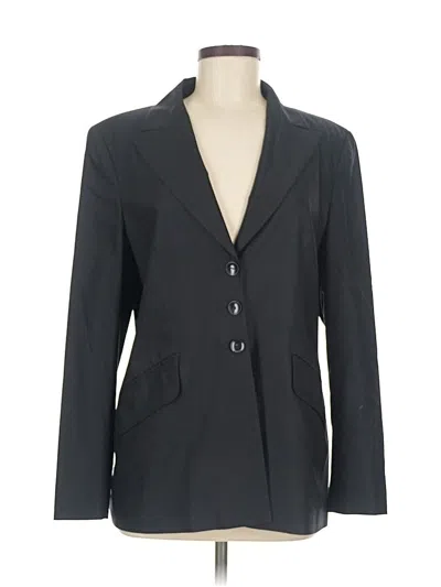 Pre-owned Escada Blazer Jacket In Black