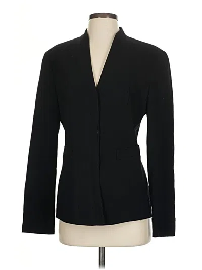 Pre-owned Escada Blazer Jacket In Black