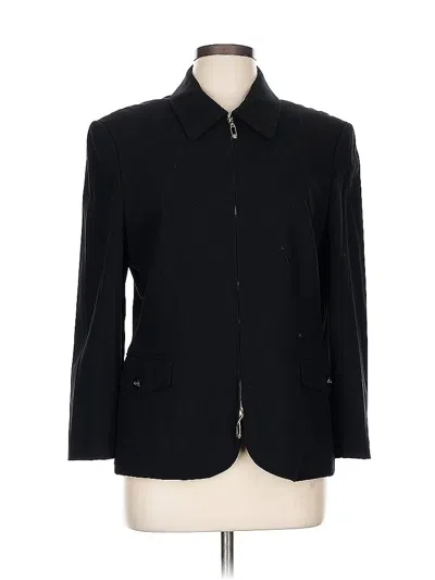 Pre-owned Escada Blazer Jacket In Black
