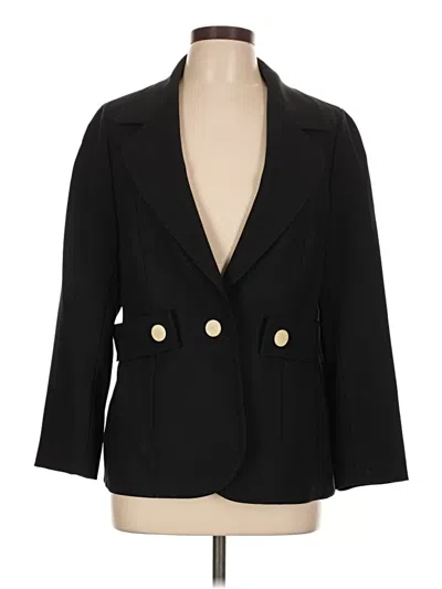 Pre-owned Escada Blazer Jacket In Black
