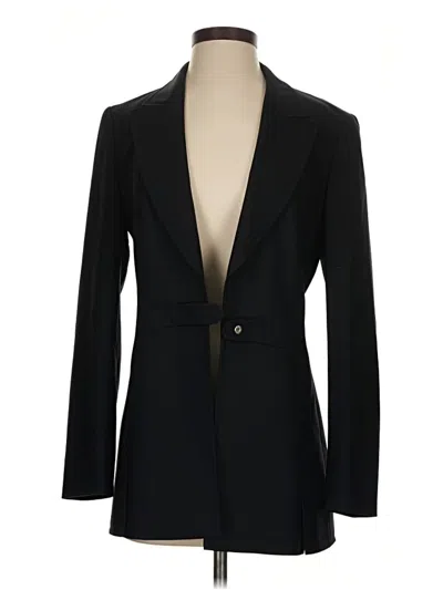 Pre-owned Escada Blazer Jacket In Black