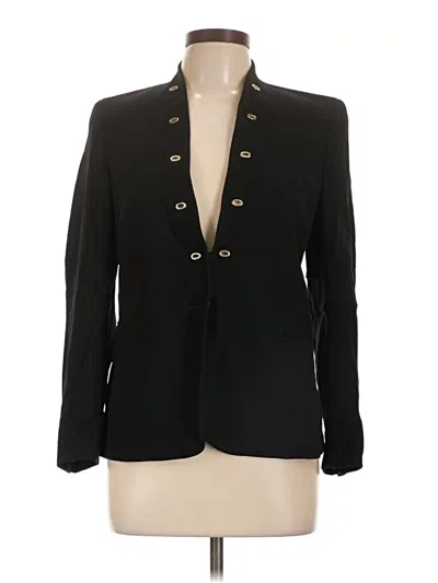 Pre-owned Escada Blazer Jacket In Black