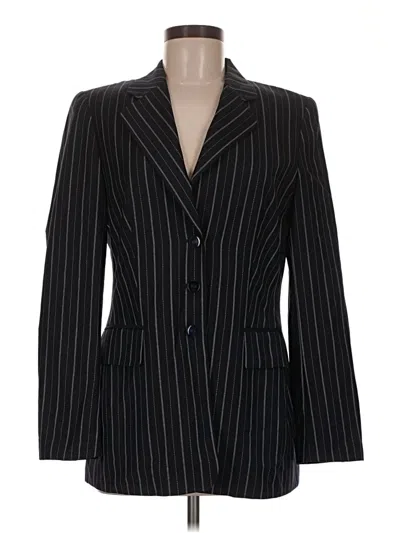 Pre-owned Escada Blazer Jacket In Black