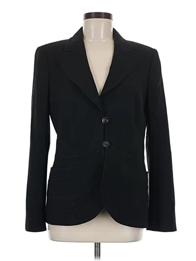 Pre-owned Escada Blazer Jacket In Black