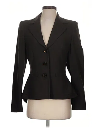 Pre-owned Escada Blazer Jacket In Black
