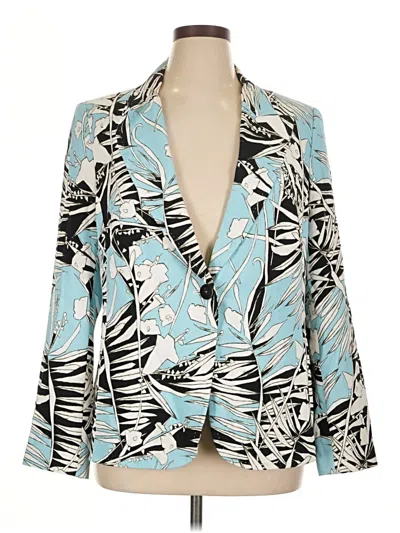 Pre-owned Escada Blazer Jacket In Blue
