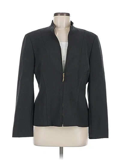 Pre-owned Escada Blazer Jacket In Gray