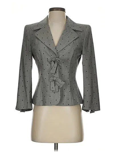 Pre-owned Escada Blazer Jacket In Gray