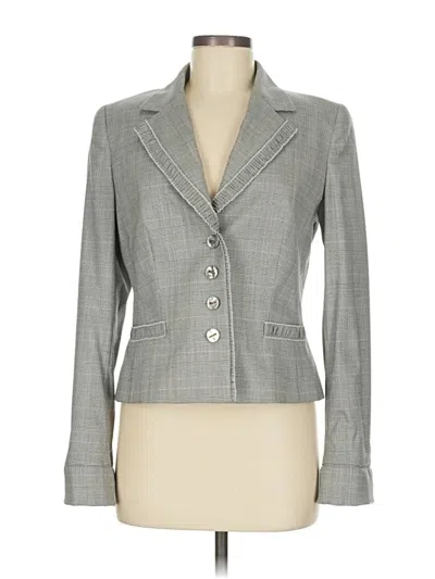 Pre-owned Escada Blazer Jacket In Gray