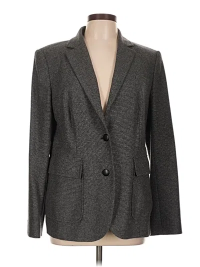 Pre-owned Escada Blazer Jacket In Gray