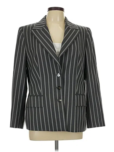 Pre-owned Escada Blazer Jacket In Gray