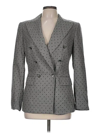Pre-owned Escada Blazer Jacket In Gray