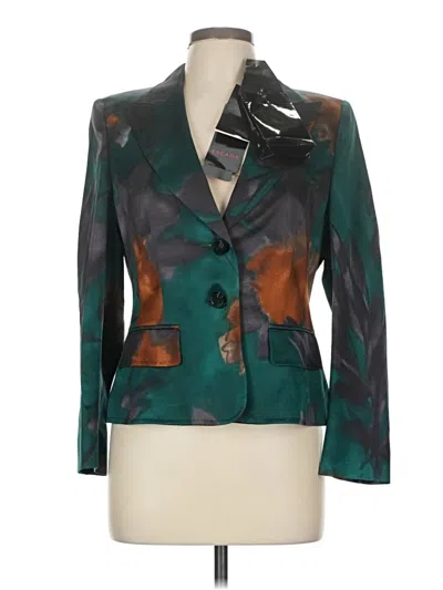 Escada Blazer Jacket In Green