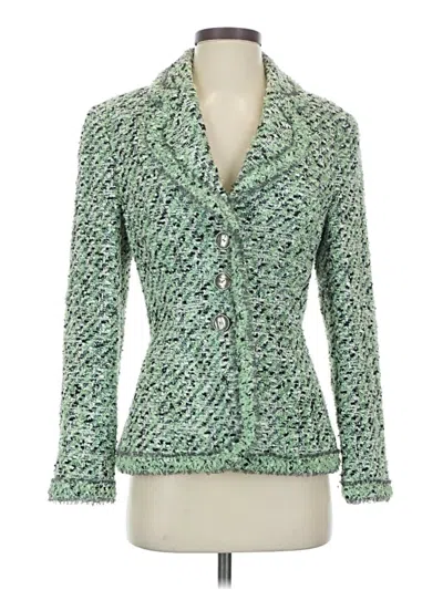Pre-owned Escada Blazer Jacket In Green