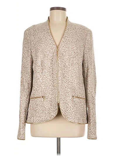 Pre-owned Escada Blazer Jacket In Ivory