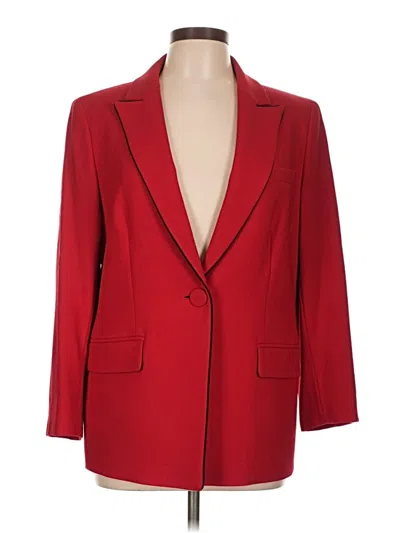 Pre-owned Escada Blazer Jacket In Red