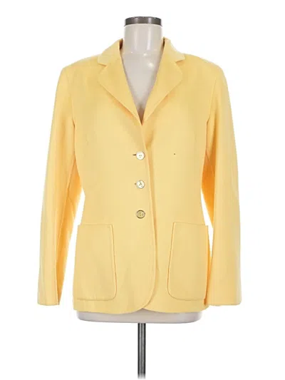Pre-owned Escada Blazer Jacket In Yellow