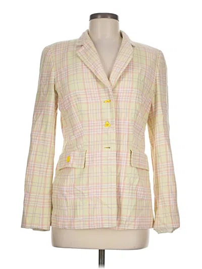 Pre-owned Escada Blazer Jacket In Yellow