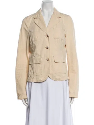 Pre-owned Escada Blazer In Neutral