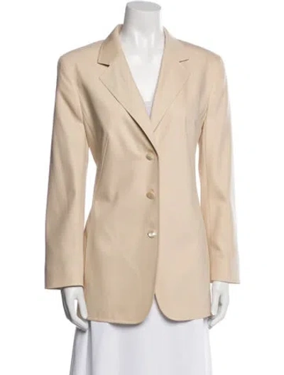 Pre-owned Escada Blazer In Neutral