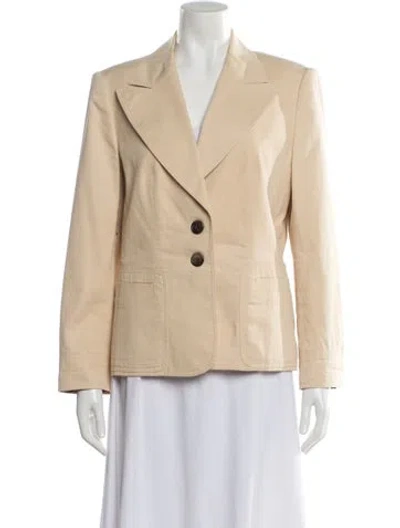 Pre-owned Escada Blazer In Neutral