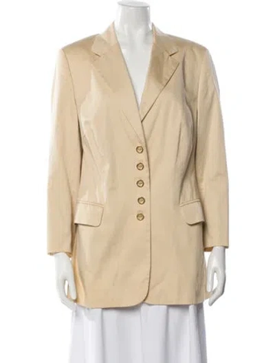 Pre-owned Escada Blazer In Neutral