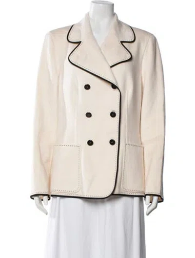 Pre-owned Escada Blazer In Neutral
