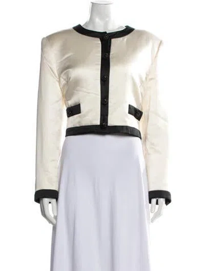 Pre-owned Escada Blazer In Neutral