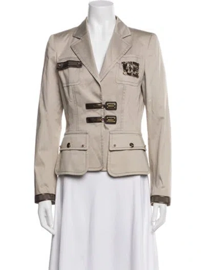 Pre-owned Escada Blazer In Neutral