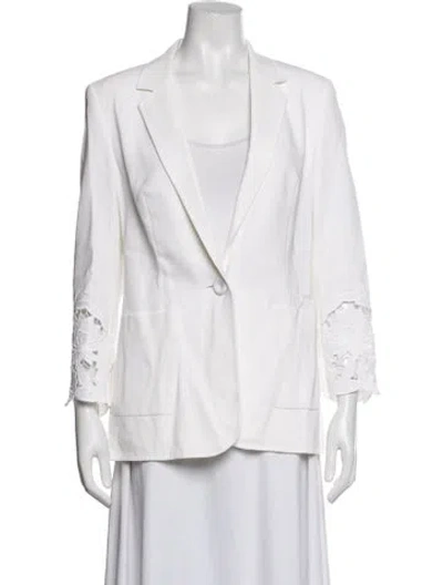 Pre-owned Escada Blazer In Neutrals