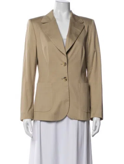 Pre-owned Escada Blazer In Neutrals