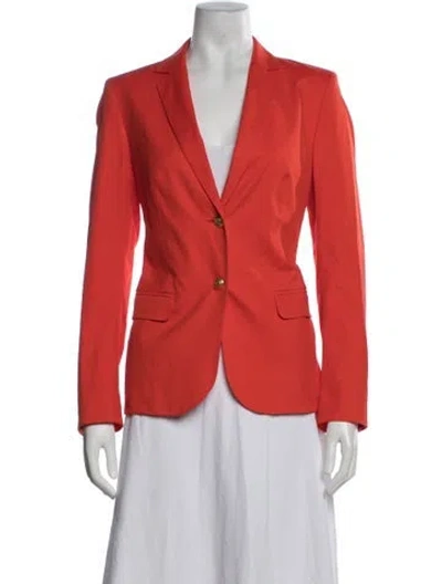 Pre-owned Escada Blazer In Orange