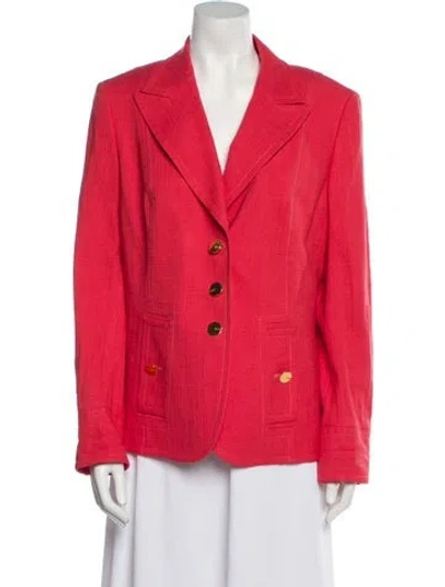 Pre-owned Escada Blazer In Pink